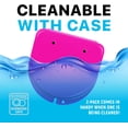 thumbnail image 4 of ADS Retainer Case with Vent Holes, Perfect Retainer Holder, Mouth Guard Case, Aligner Case, Retainer Cases (Fuchsia-Pack of 2), 4 of 5