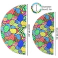 thumbnail image 3 of GZHJMY Easter Bunny Egg Christmas Tree Skirt Tree Skirt for Holiday Party Home Christmas Day Ornaments, 47.2", 3 of 6