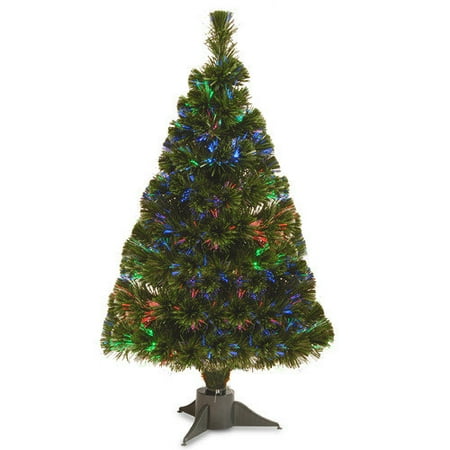 fiber optic ice pre lit full christmas tree walmart com fiber optic ice pre lit full christmas tree walmart com