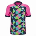 thumbnail image 1 of Maillot de Rugby à Manches Courtes pour Hommes Personnalisé Respirant à Séchage Rapide en Polyester Taille p-5TG, 1 of 9