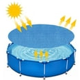 thumbnail image 6 of Kumdkd Solar Pool Cover - Round Solar Blanket - Floating Bubble Insulation Pool Covers for Inground Above Ground Swimming Pools Inflatable Hot Tub Spa(90.5in), 6 of 7