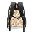 thumbnail image 2 of Sikiie Autumn With Hedgehog Clear Backpack, Transparent Bookbag for School for Women Men, Capacity Clear Bag for College, Travel, 2 of 7