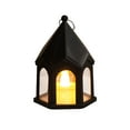 thumbnail image 2 of Mini Lantern with LED Tealight, Modern Lantern Decorative Hanging Candle Lantern for Ramadan Christmas Wedding Table Centerpiece Indian Diwali Decor, Garden Fairy Party Decoration, 2 of 6