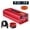 Red, variant on 1500W 3000W Peak Power Inverter Modified Sine Wave DC 12V to AC 110V 120V Car Converter Adapter USB Charger 2 AC Outlets 2 USB LCD Display for Car, RV, Camping & Home Backup Red