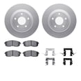 thumbnail image 2 of KarParts360 For Nissan Altima 2007 08 09 10 2011 Rotors And Brake Pads Front | Cast Iron | Vented | Ceramic Pads | Performance/Racing Driving Style | Plain Rotor Style | 5 Lugs, 2 of 4