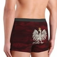 thumbnail image 6 of Poland Vintage Coat Of Arms Underwear Men Breathbale Polska Polish Eagle Boxer Briefs Shorts Panties Soft Underpants For Homme, 6 of 7