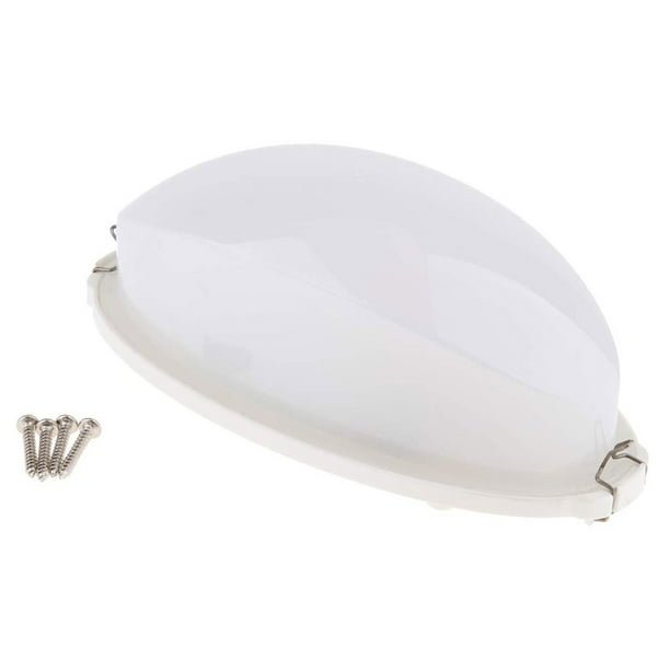 Monstrate Luz de pared Estructura firme Equipo interior Sin rebabas Lámpara de porche de forma ovalada Resistencia al agua Luces de puerta Dispositivo de Electrodomésticos Monstrate HA064051-00