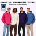 thumbnail image 6 of SOCKS'NBULK Mens Wholesale Hoodie Sweatshirts, Cotton Blend, Bulk Adults Hoodies Sweatshirt, 6 of 7