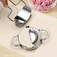 thumbnail image 3 of Honganda Stainless Steel Dumpling Mould Cutter Dough Press Pie Maker Set, 3 of 3