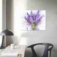 thumbnail image 3 of Nawypu Wall Art For Bedroom Botanical Wall art Flowers Wall art Bathroom Wall Pictures Flower Prints Wall art Purple Red Canvas Wall Art Floral Picture Living Room Girls Room Kids Room Decor, 3 of 4