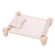 thumbnail image 2 of Accesorios de fotografía para recién nacidos: cama de madera para posar fotos de recién nacidos para niños y niñas. beige, 2 of 9