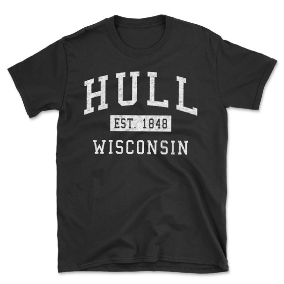Hull Wisconsin Classic Established Men's Cotton T-Shirt