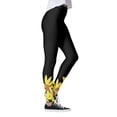 thumbnail image 3 of WILLBEST Leggings de Yoga de Cintura Alta con Estampado de Girasoles para Mujer, Mallas de Moda, Pantalones Deportivos de control, Pantalones Elásticos Cómodos para Entrenar Extra Grande, 3 of 6