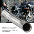 thumbnail image 3 of Motorcycle Full Exhaust System Vent Middle Pipe Link Connect for 250 390 RC390 2017?2018, 3 of 4