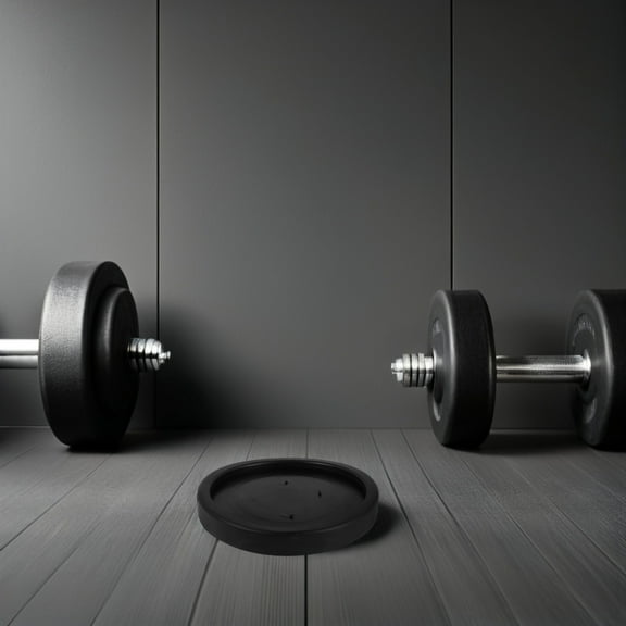 SEWCHICS 2-Pack Black Treadmill Mat Anti- Floor Protector for Gym Equipment, Plastic Exercise Machine Pad