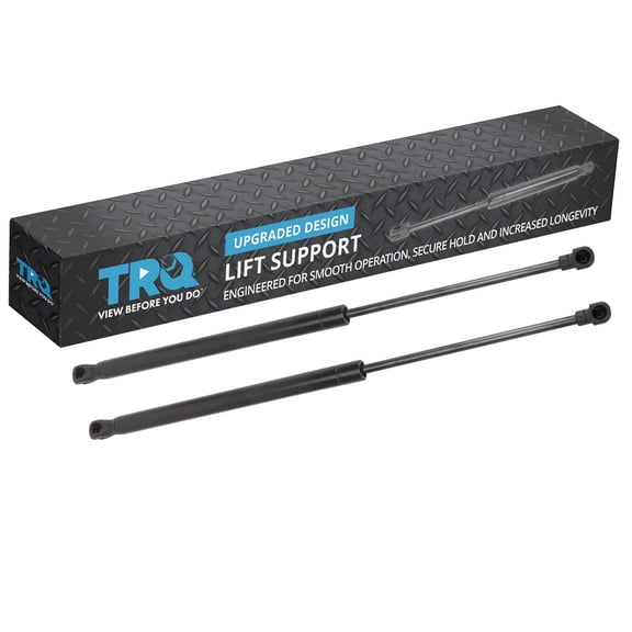 TRQ Driver & Passenger Side Liftgate Lift Support Shock Strut Set Fits 2012-2019 Fiat 500