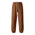 thumbnail image 6 of Piuwrlz Tapered Pants Girls Boys 7-8Years Sweatpants Jogger Pant Coffee Size 7-8Years, 6 of 8