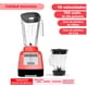 thumbnail image 1 of Licuadora Bartech 750W Vaso Grande 2L + Vaso 750ml 10 Velocidades Rojo, 1 of 1