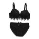 thumbnail image 1 of Conjunto de y bragas de lencería para mujer Conjunto de ropa de dormir 70B Hugo Bragas de encaje para mujer, 1 of 8