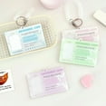 thumbnail image 4 of Stylish Acrylic Photo Card Case Adorned With Angel Wing Includes Detachable Keychain For Portability And Convenience, 4 of 10