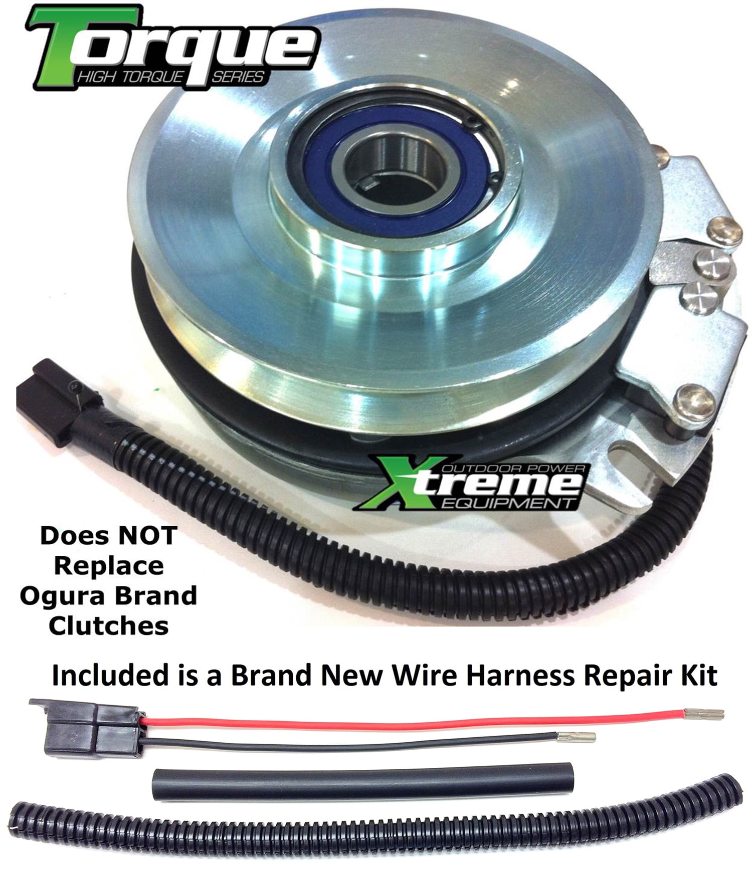 Bundle 2 items PTO Electric Blade Clutch, Wire Harness Repair Kit