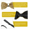 thumbnail image 3 of KAKOWELY 2Ud Bow Ties Preanudados De Lentejuelas Doradas Para Banquete Y Ocasiones Formales, 3 of 6