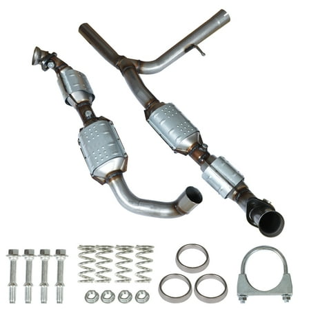 SHZAITOR For 2004 2005 2006 Ford F-150 5.4L 4WD Both Side Catalytic Converters