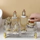 thumbnail image 4 of Desktop Cosmetics Storage Box PET Dresser Beauty Storage Basket Sundries Transparent Compartment Storage Box, 4 of 6