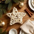 thumbnail image 6 of Handwoven Rattan Star Ornament Set Natural Fiber Hanging Decor Pieces For Wall Indoor Tabletop Display Home Farmhouse Decoration, 6 of 6