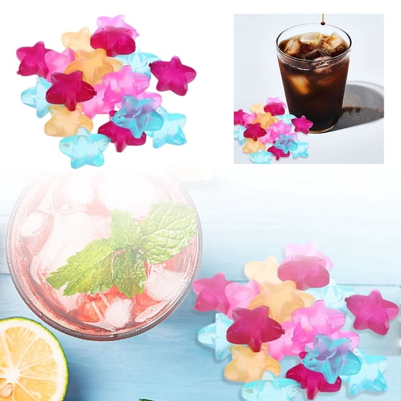 for Portable Travel and Outdoor Use – Reusable Tray 20 Pack Ideal Quick Freezing 5ml Ice Cubes for and Chill 20PCS