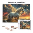 thumbnail image 6 of Honeii Starry Sky White Horse Pattern 1000 Piece Puzzles for Adults, Jigsaw Puzzles, 6 of 9
