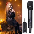 thumbnail image 3 of Wireless Karaoke Mic Set with Receiver Plug Play Handheld Dynamics Mic System Set for Party Singing, 3 of 5
