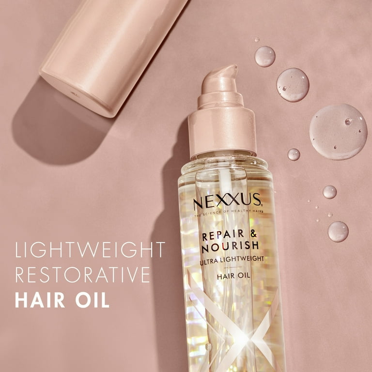 Nexxus Repair & Nourish Ultra Lightweight Hair Oil, 4 oz