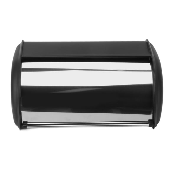 LAZIOEGR Iron Mirror‑Polished Bread & Snack Bin – Durable, Space‑Saving Storage Case for Kitchen, Office, or Home