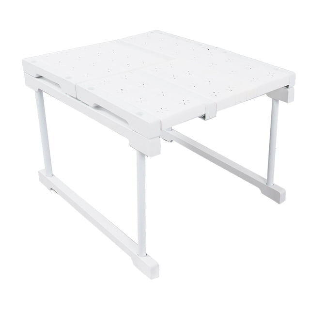 Expandable Closet Shelf Storage Rack, Adjustable Locker Shelf For Closet Width 48cm Height 32cm, Multifunctional Design, Layered Divider