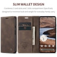 thumbnail image 3 of CaseMe Leather for Google Pixel 10 Pro XL Case, Flip Wallet Leather Case with Card Holder Magnetic Closure Shockproof Kickstand Protective Phone Cases Cover for Google Pixel 10 Pro XL,Coffee, 3 of 12