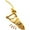 Gold, variant on Bigsby B3 Vibrato Kit Aluminum