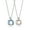 Style B, variant on His Hers Matching Necklace Set Stainless Steel Promise Love Couples Pendant Gift-Style E