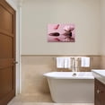 thumbnail image 5 of ZHONGYUTONG Zen Wall Art Canvas Lotus Flower and Red Butterfly Pictures Spa Stones Painting Meditation Spiritual Bathroom Wall Decor Framed (16.00" x 24.00"), 5 of 5