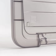 IRIS 32 Qt. Plastic Storage Bins with Lids, Stackable Storage Containers, Totes, 5 Pack