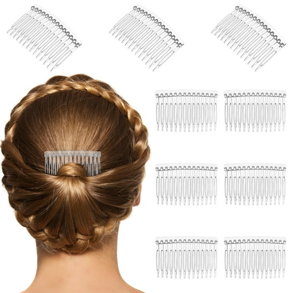 SEWOART Hair Comb for Updo Hair Side Clip Combs for Weddings and Ceremonies Women 10pcs