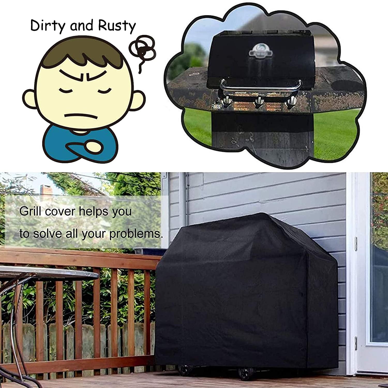 Gas barbecue cover online