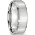 thumbnail image 4 of Cobalt Beveled Edge Satin 7mm Band (Size 12.5) Made In China cc14-12.5, 4 of 5