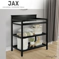 thumbnail image 4 of Dream On Me Jax Universal Changing Table, Matte Black, 4 of 9
