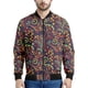thumbnail image 5 of Chaqueta con cremallera con estampado floral bohemio vintage para hombre, sudaderas casuales de manga larga con estampado de flores en 3D, chaquetas, abrigos, blusas de calle, 5 of 5