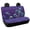 Halloween Skull Bat Print, variant on Psesaysky Blue Butterfly Full Wrap Car Seat Cover for Car Interior Automotive, Comfortable Rear Bench Seat Covers Stretch Car Back Seat Cover Protectors