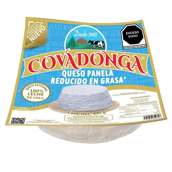 Queso panela Covadonga reducido en grasa 400 g