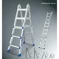thumbnail image 2 of Stanz (TM) 10FT Multi Purpose Step Ladder Aluminum Switchable Ladder, Heavy Duty Commercial Grade Up to 330 Lb Weight Rating, 2 of 5