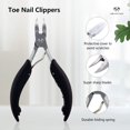 thumbnail image 2 of Set de manicura Kit de pedicura Juego de cortaúñas para mujer 32 en 1 Herramientas profesionales para el cuidado del cuidado Kit de uñas que incluye cuidado de uñas faciales y de los pies con estuche, 2 of 5