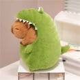 thumbnail image 5 of 2Pcs Capybara Plushies Toy, Kawaii Dinosaur Capybara Stuffed Animals Plush Pillows, Gifts for Teens & Women, 5 of 8